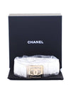 Chanel AA8782 White Banding Lambskin Gold CC Women s Belt - CHANEL - BALAAN 1