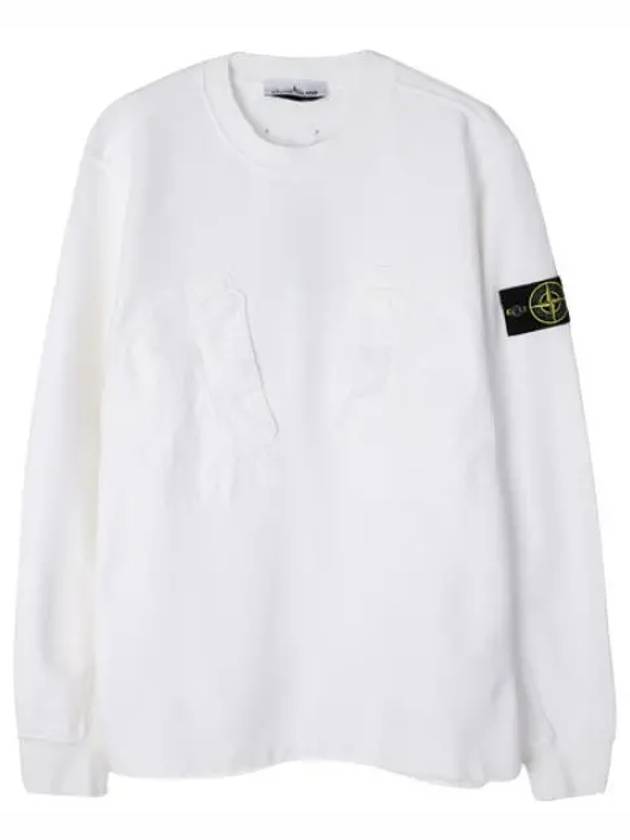 Nylon Canvas Blended Garment Dying Badge Sweatshirt Men - STONE ISLAND - BALAAN 1