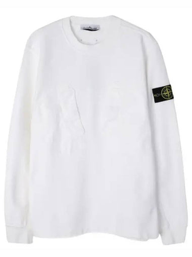 Nylon Canvas Blended Garment Dying Badge Sweatshirt - STONE ISLAND - BALAAN 1