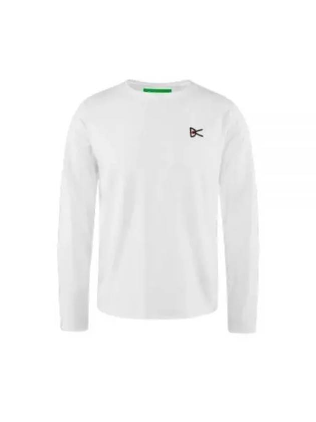 Logo Lightweight Long Sleeve T-Shirt White - DISTRICT VISION - BALAAN 2