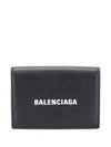 Logo Cash Flap Card Wallet Black - BALENCIAGA - BALAAN 2