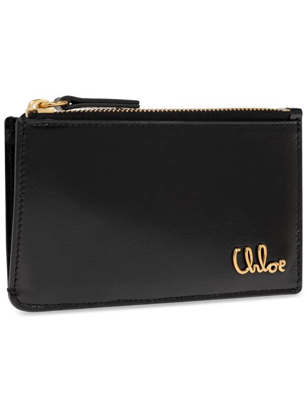 Chloé Card Holder, Women's, Black - CHLOE - BALAAN 4