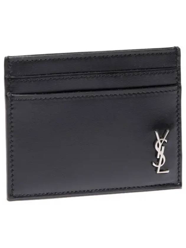 Mini Monogram Card Case Men s Wallet - SAINT LAURENT - BALAAN 1