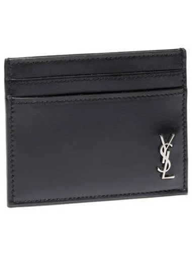 mini monogram card case - SAINT LAURENT - BALAAN 1