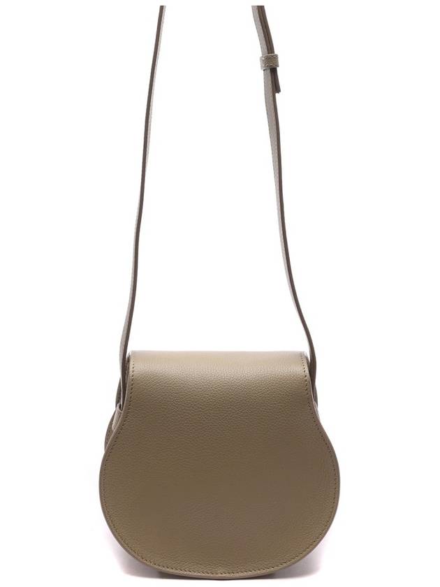 Marcie Saddle Small Grained Leather Cross Bag Green - CHLOE - BALAAN 5