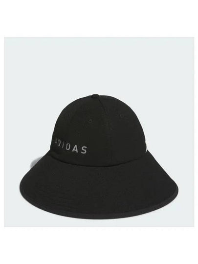 Logo Wide Bucket Hat Black - ADIDAS - BALAAN 2