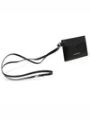 Black leather lettering logo 4G strap card wallet - GIVENCHY - BALAAN 3