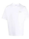 Wave Diagonal Short Sleeve T-Shirt White - OFF WHITE - BALAAN 2