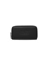 Embossed Numeric Logo Zip Around Long Wallet Black - MAISON MARGIELA - BALAAN 2