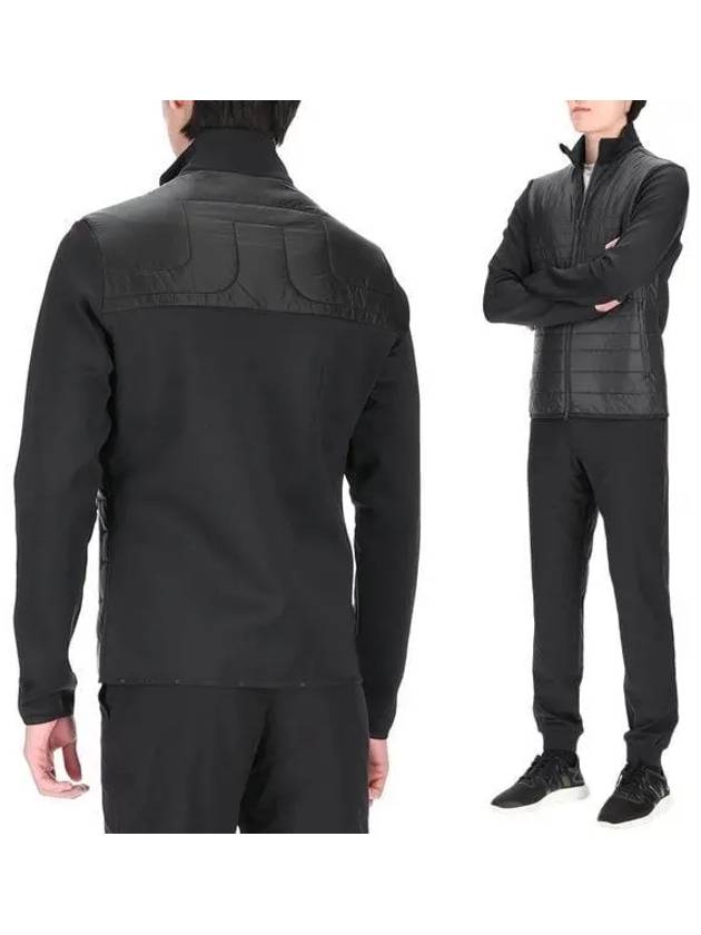 Martino Quilting Hybrid Jacket Black - J.LINDEBERG - BALAAN 2