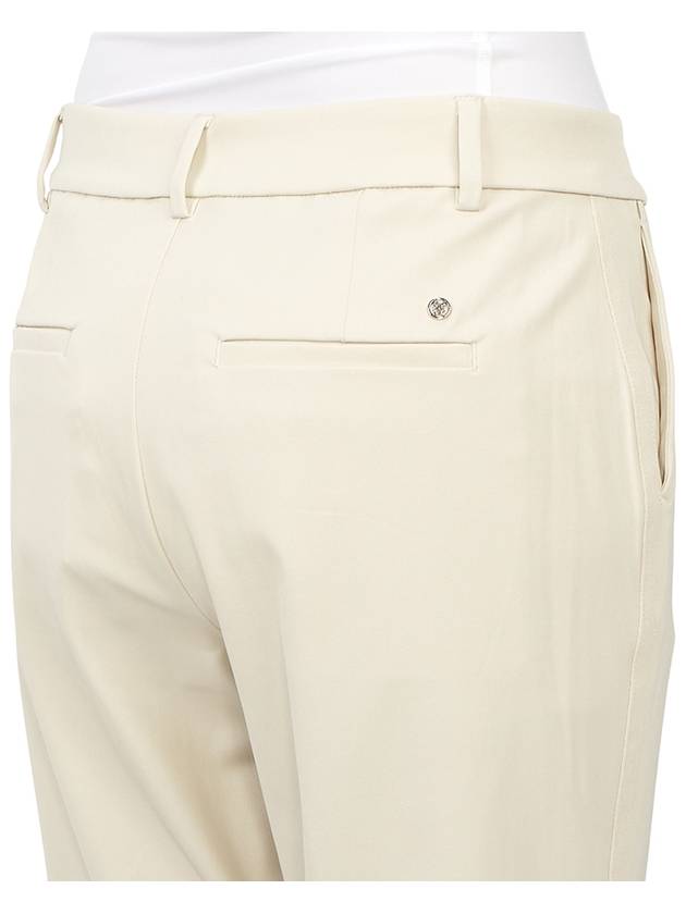 Women's Lux 4 Way Stretch Twill Straight Pants Beige - G/FORE - BALAAN 11