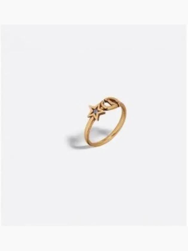 Lucky Charms Ring Antique Gold - DIOR - BALAAN 2