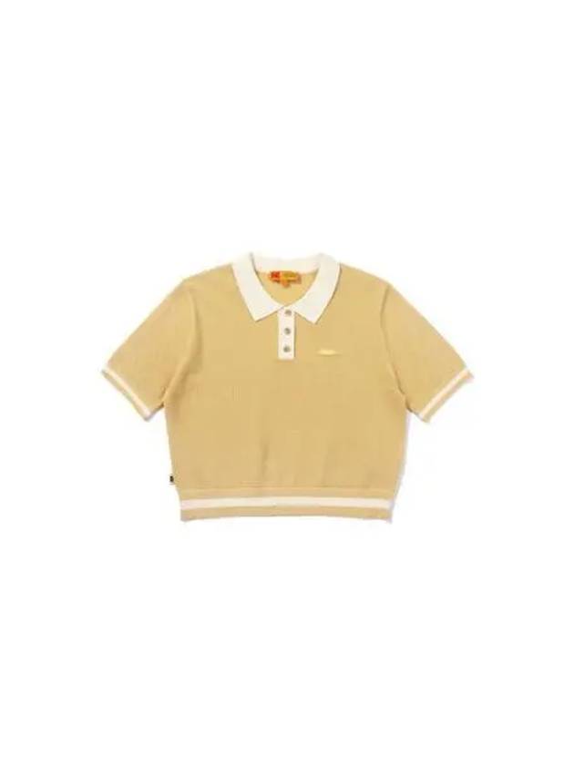 KODAK Apparel Summer Polo Knit Women YELLOW - KODO - BALAAN 1