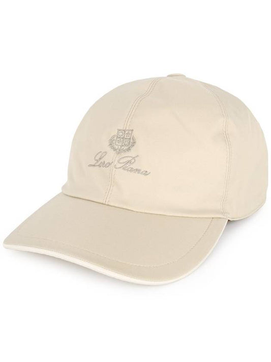 Embroidered Logo Ball Cap Ivory - LORO PIANA - BALAAN 2