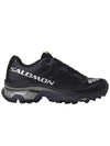 XT4 OG Low Top Sneakers Silver Black - SALOMON - BALAAN 2