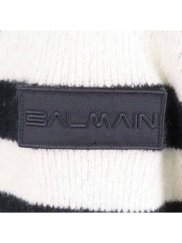 Smith Market Black White Knit Men s Clothing - BALMAIN - BALAAN 3