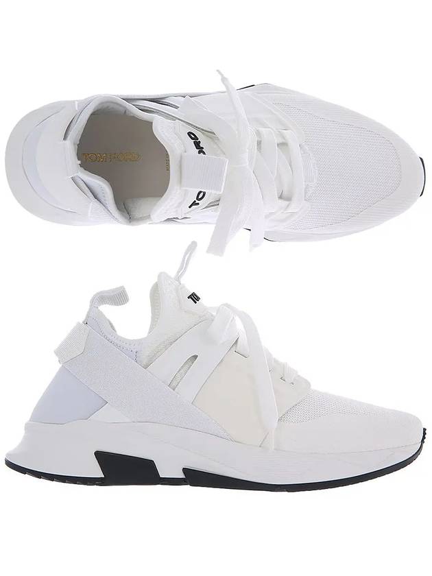 Jago Low-Top Sneakers White - TOM FORD - BALAAN 3