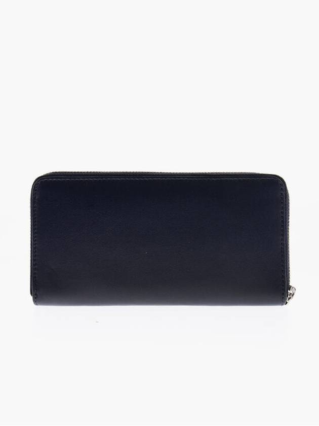 Zip Around Long Wallet Navy - DIESEL - BALAAN 3