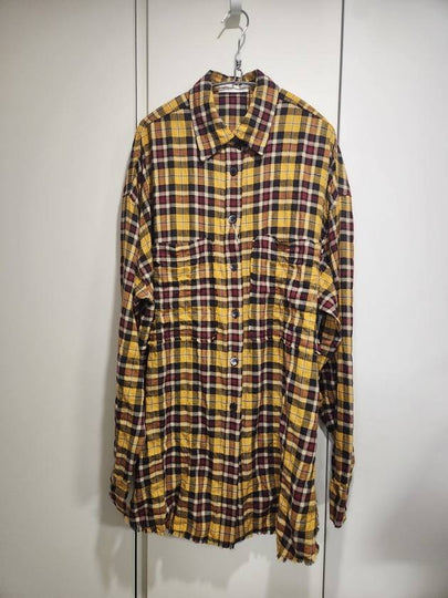 Face Connection Tartan Check Overshirt - FAITH CONNEXION - BALAAN 2