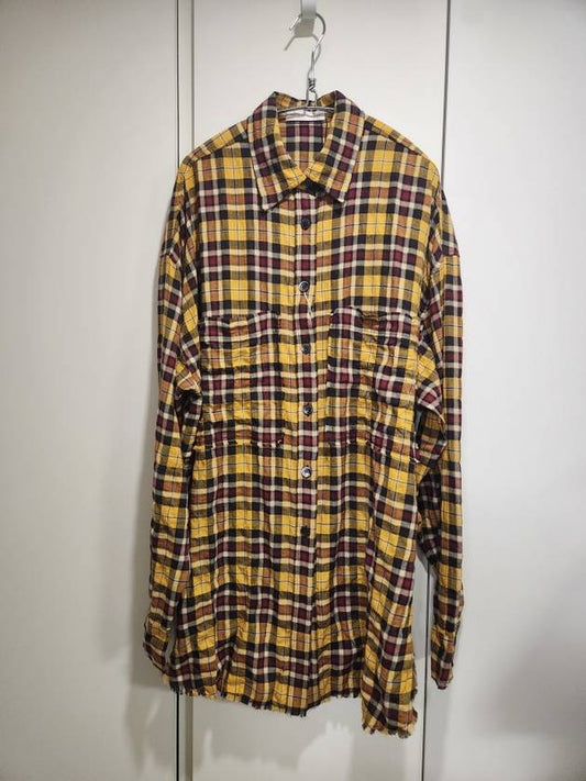 Face Connection Tartan Check Overshirt - FAITH CONNEXION - BALAAN 2