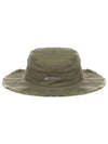 Le Bob Artichaut Cotton Bucket Hat Khaki - JACQUEMUS - BALAAN 2