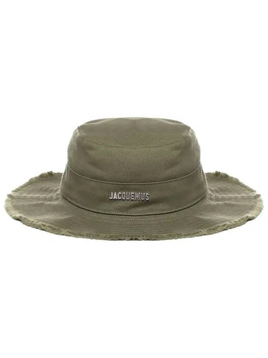 Le Bob Artichaut Cotton Bucket Hat Khaki - JACQUEMUS - BALAAN 2