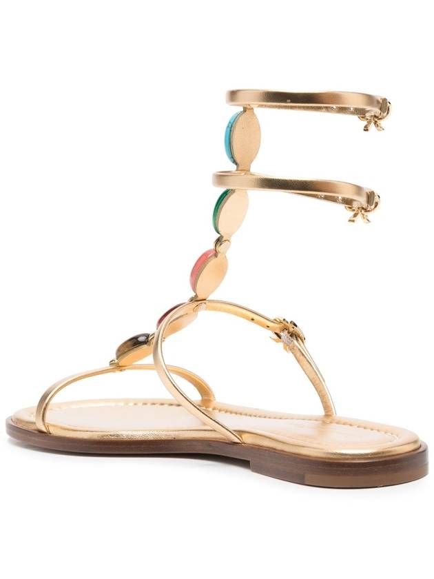 Gianvito Rossi Sandals Golden - GIANVITO ROSSI - BALAAN 4