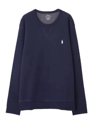 Pony logo embroidered double knit sweatshirt - POLO RALPH LAUREN - BALAAN 1