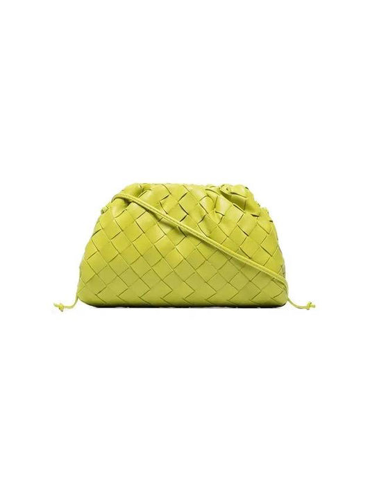 Intrecciato Mini Pouch Bag Kiwi - BOTTEGA VENETA - BALAAN 1