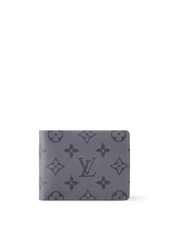 Monogram Eclipse Reverse Slender Half Wallet Grey - LOUIS VUITTON - BALAAN 2