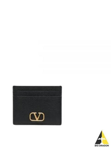 5W0P0V32 SNP 0NO 5W2P0V32 V logo signature card case - VALENTINO - BALAAN 1