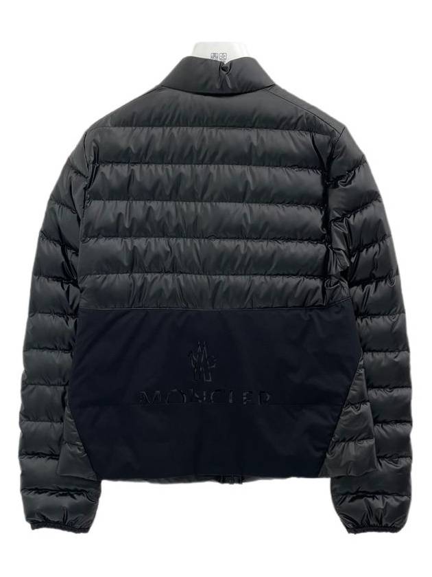 Lamor Logo Patch Short Padding Black - MONCLER - BALAAN 3