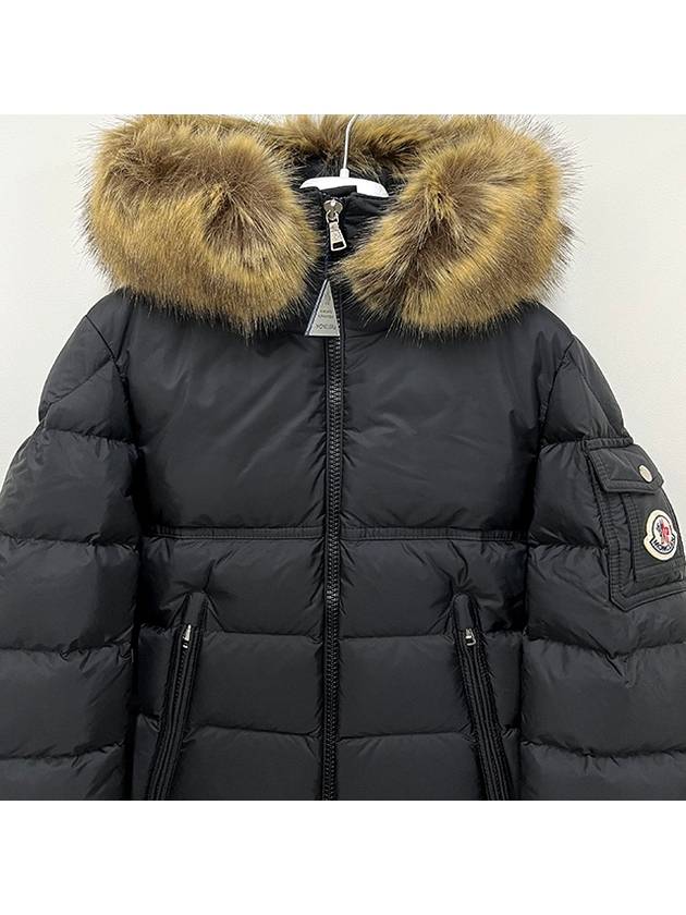 Kids New Byronf Hooded Down Padding Black - MONCLER - BALAAN 4