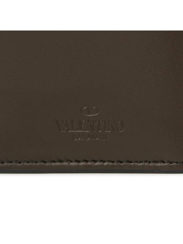 VLTN Logo Half Wallet Brown - VALENTINO - BALAAN 8