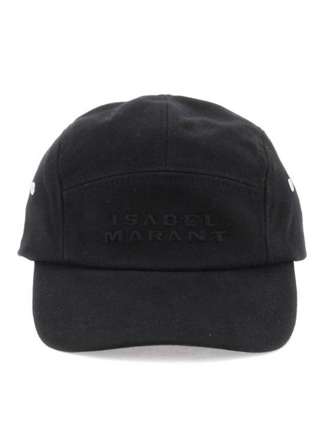 Tedji Ball Cap Black - ISABEL MARANT - BALAAN 2