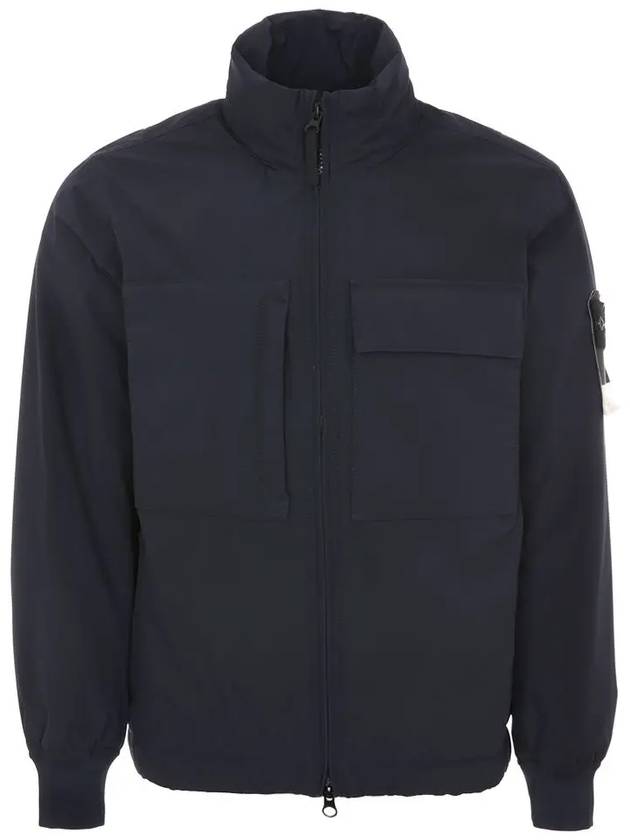 Soft Shell Pocket Jacket Navy - STONE ISLAND - BALAAN 3