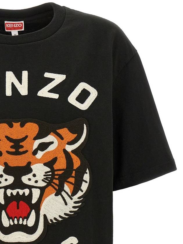 24FW Long Sleeve T-Shirt FE68TS0084SI99J Black - KENZO - BALAAN 8