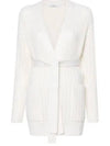 Balzac Wool Cardigan White - MAX MARA - BALAAN 2