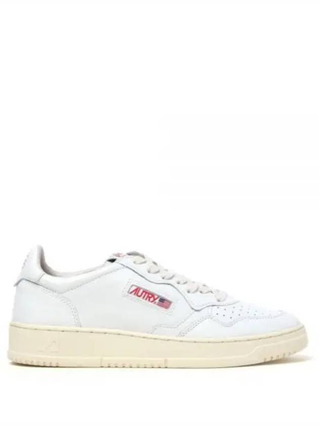 Men's Medalist Leather Low Top Sneakers White - AUTRY - BALAAN 2