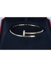 Just Ankleu Diamond Nail Bracelet Yellow Gold No 19 - CARTIER - BALAAN 4