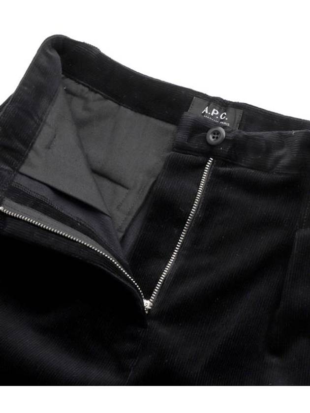 Straight Pants 668712 Black - A.P.C. - BALAAN 4