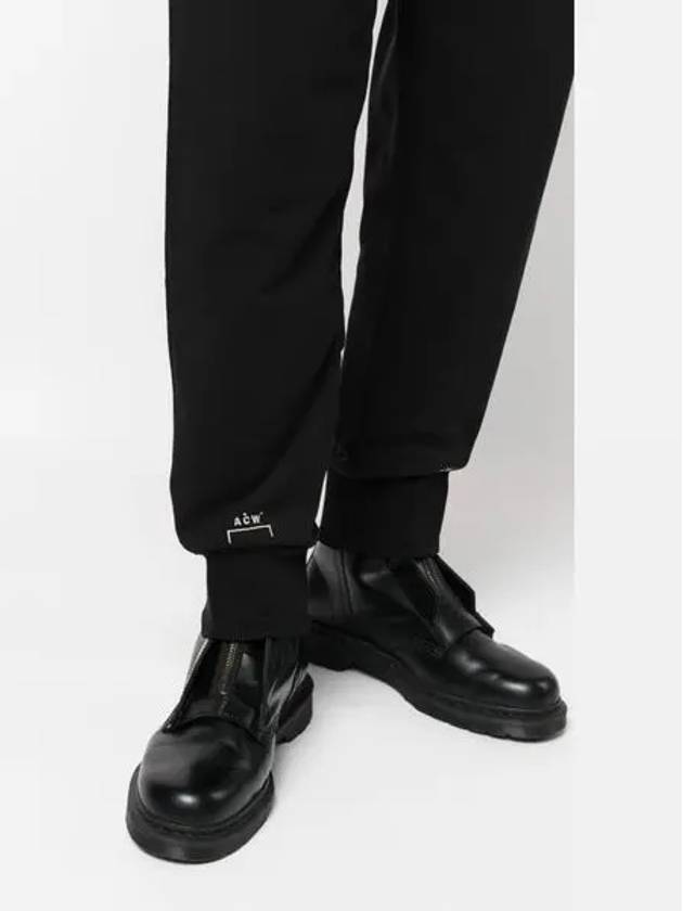 A COLD WALL Men s Black Bracket Sweatpants AC223MPT147I - A-COLD-WALL - BALAAN 3