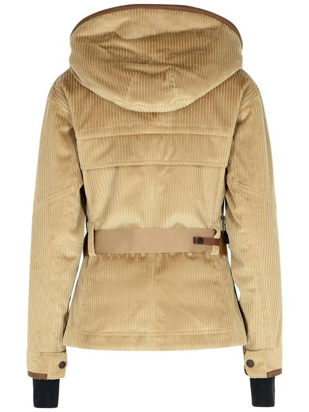 Moncler Grenoble 'Hague' Beige Cotton Blend Jacket - MONCLER - BALAAN 3