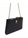 Women's Iris Chain Leather Shoulder Bag Black - MULBERRY - BALAAN 4