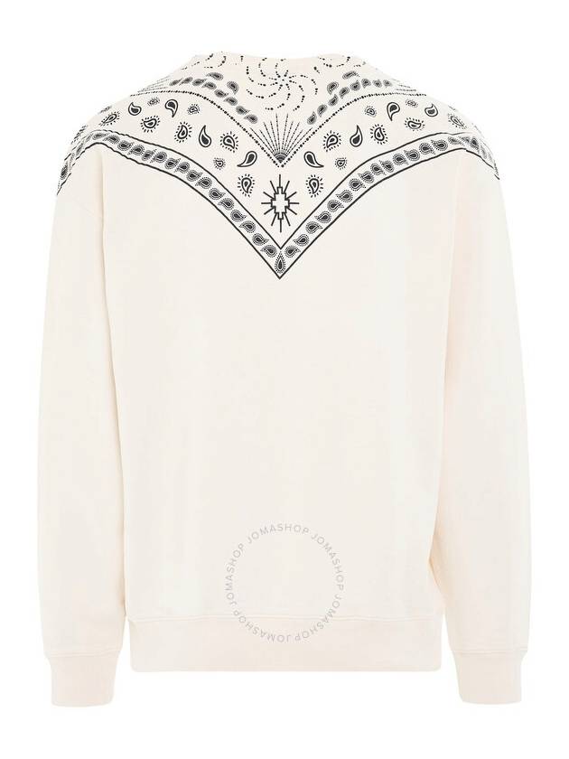 Marcelo Burlon Bandana Comfort Crewneck Sweatshirt, Size X-Small - MARCELO BURLON - BALAAN 2