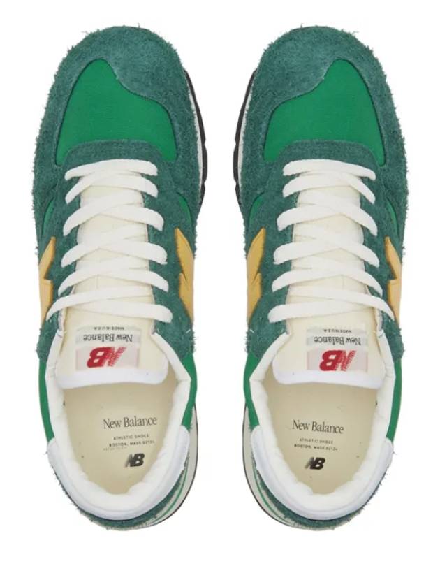 990 Low Top Sneakers Green - NEW BALANCE - BALAAN 6