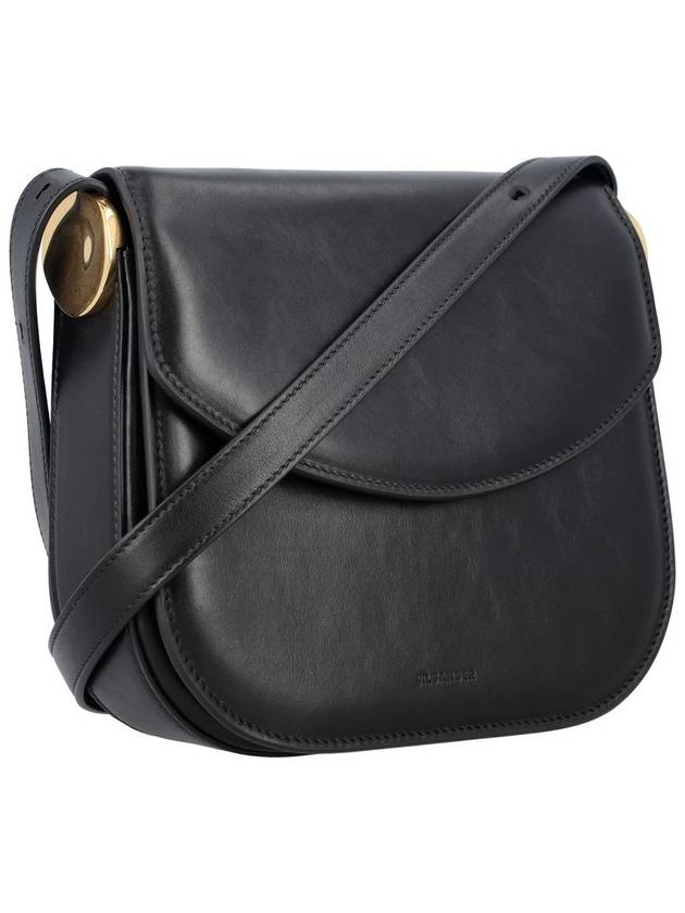 BLACK Padded leather Coin shoulder bag J07WG0055 P6569 001 - JIL SANDER - BALAAN 3