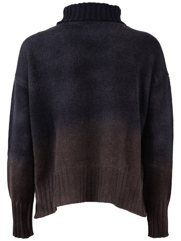 Base Airbrushed Shaded Turtleneck Sweater - BASE MILANO - BALAAN 2