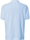 Men's Logo Classic Fit Cotton Short Sleeve Polo Shirt Sky Blue - LACOSTE - BALAAN 4