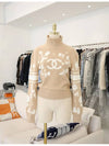 Coco Neju Pullover Turtleneck Sweater 34 P77809 - CHANEL - BALAAN 1